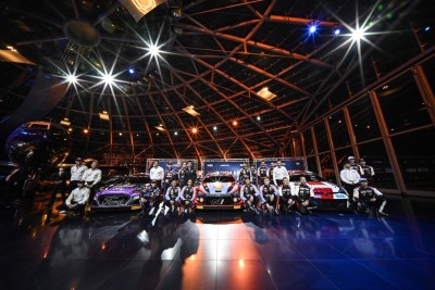 <strong>WRC promootor ja tehasemeeskonnad esitlesid Austrias uusi Rally1 hübriidautosid</strong>
